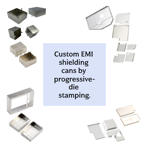 Custom PCB Board‑Level EMI Shielding Can | Permalloy Shield