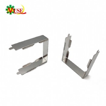 Sheet Metal Stamped U-Shaped Clip for Electronic Transformer Components