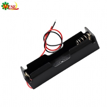 1 Slot 18650 Battery Holder with Wire Leads