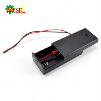 3V 2xAA Battery Holder with Lead Wires